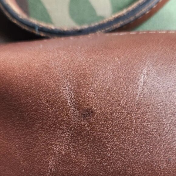 R. Riveter American Made Otto Camo Canvas Crossbody Handbag With Mini Coin Purse - Picture 12 of 16